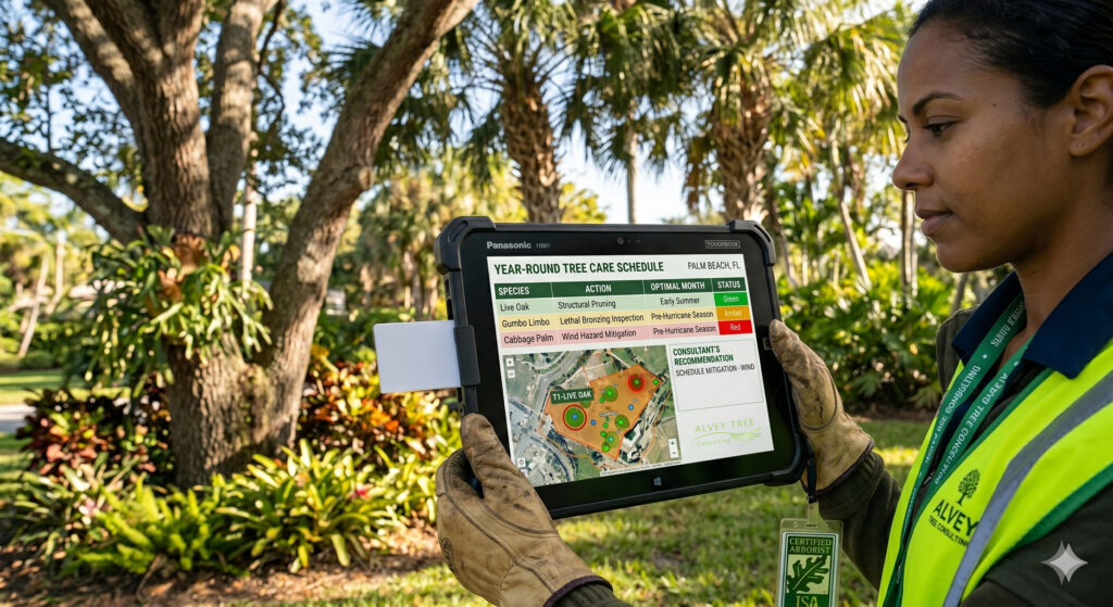 Alvey Tree year-round tree care schedule